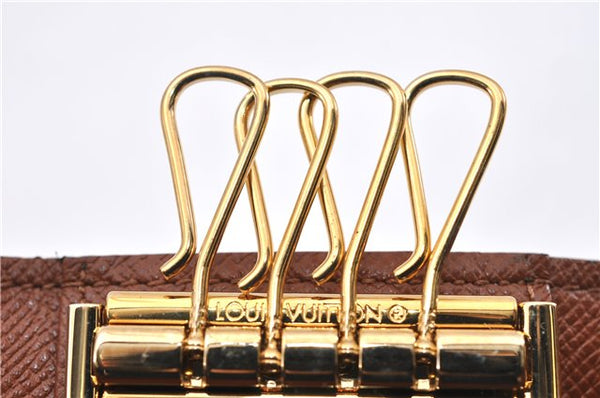 Auth Louis Vuitton Monogram Multicles 4 Four Hooks Key Case M62631 LV Box 7003F