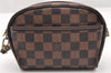 Authentic Louis Vuitton Damier Pochette Ipanema N51296 Shoulder Cross Bag 7003I