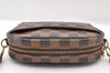 Authentic Louis Vuitton Damier Pochette Ipanema N51296 Shoulder Cross Bag 7003I