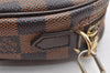 Authentic Louis Vuitton Damier Pochette Ipanema N51296 Shoulder Cross Bag 7003I