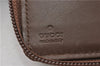 Authentic GUCCI Long Wallet Purse GG Canvas Leather Brown 7004F