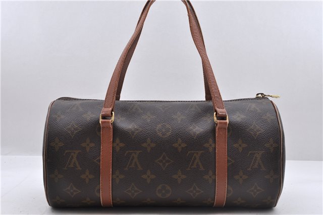 Authentic Louis Vuitton Monogram Papillon 30 Hand Bag Old Model LV 7005D