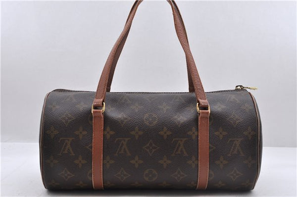 Authentic Louis Vuitton Monogram Papillon 30 Hand Bag Old Model LV 7005D