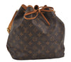 Authentic Louis Vuitton Monogram Petit Noe Shoulder Bag M42226 LV 7006D