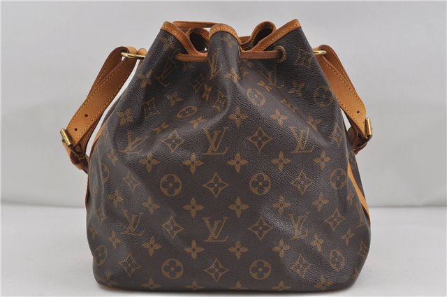 Authentic Louis Vuitton Monogram Petit Noe Shoulder Bag M42226 LV 7006D