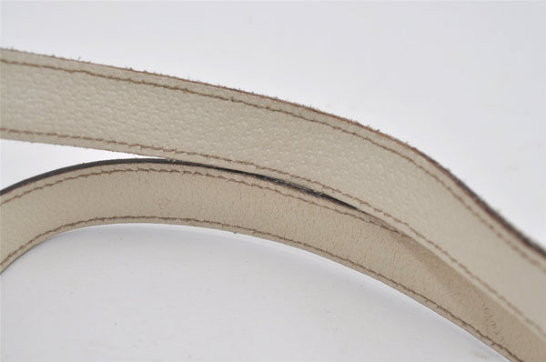 Authentic GUCCI Abbey Shoulder Tote Bag GG Canvas Leather 141470 Pink 7007I