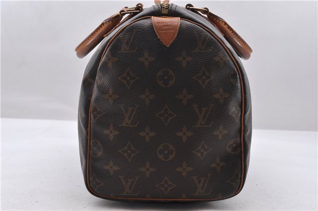 Authentic LOUIS VUITTON Monogram Speedy 30 Hand Bag Purse M41526 LV 7009C