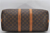 Auth Louis Vuitton Monogram Keepall Bandouliere 45 Boston Bag M41418 LV 7009D