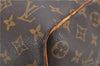 Auth Louis Vuitton Monogram Keepall Bandouliere 45 Boston Bag M41418 LV 7009D