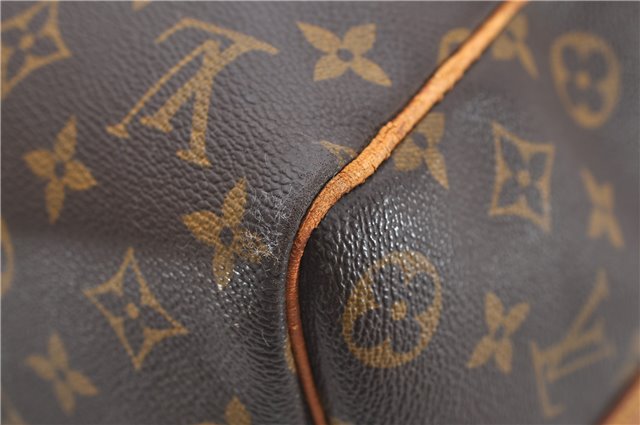 Auth Louis Vuitton Monogram Keepall Bandouliere 45 Boston Bag M41418 LV 7009D