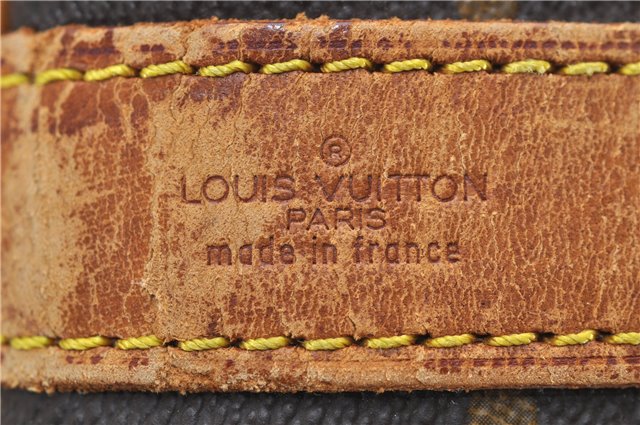 Auth Louis Vuitton Monogram Keepall Bandouliere 45 Boston Bag M41418 LV 7009D