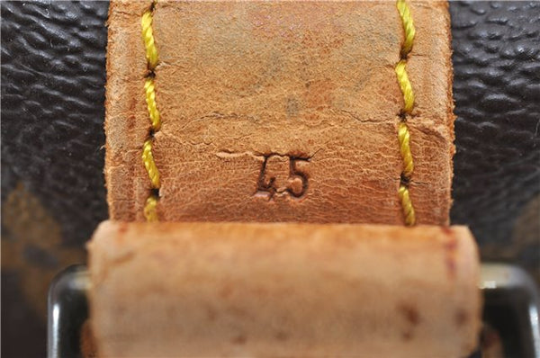 Auth Louis Vuitton Monogram Keepall Bandouliere 45 Boston Bag M41418 LV 7009D