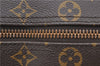 Auth Louis Vuitton Monogram Keepall Bandouliere 45 Boston Bag M41418 LV 7009D