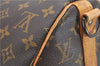 Auth Louis Vuitton Monogram Keepall Bandouliere 45 Boston Bag M41418 LV 7009D