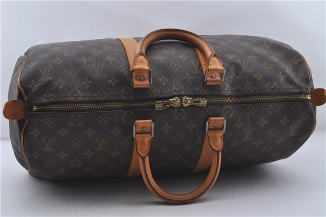 Authentic Louis Vuitton Monogram Keepall 45 Travel Boston Bag M41428 LV 7010D