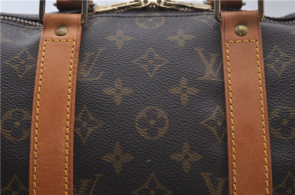 Authentic Louis Vuitton Monogram Keepall 45 Travel Boston Bag M41428 LV 7010D