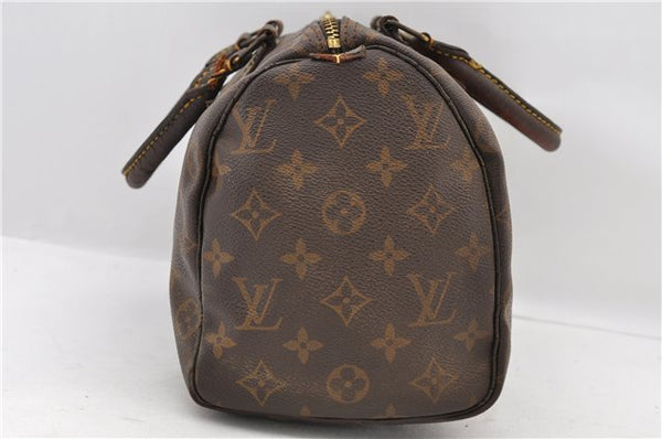 Authentic LOUIS VUITTON Monogram Speedy 25 Hand Bag M41528 LV 7011C