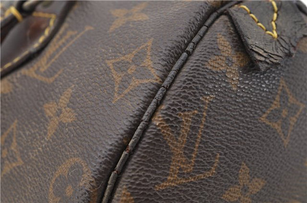 Authentic LOUIS VUITTON Monogram Speedy 25 Hand Bag M41528 LV 7011C