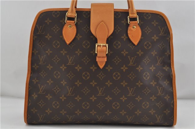 Authentic Louis Vuitton Monogram Rivoli Business bag Hand Bag M53380 LV 7011D
