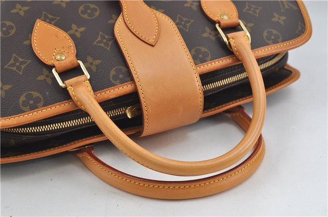 Authentic Louis Vuitton Monogram Rivoli Business bag Hand Bag M53380 LV 7011D
