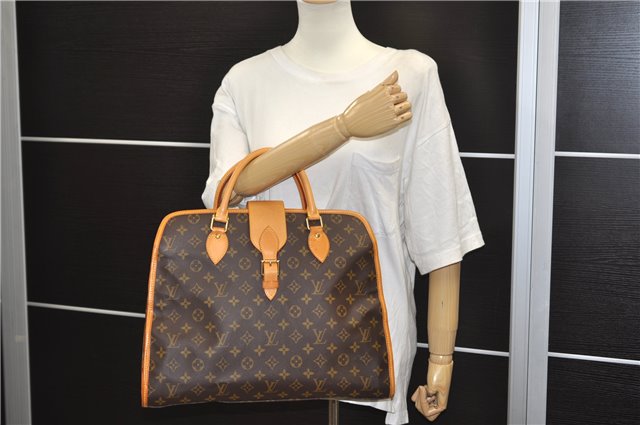 Authentic Louis Vuitton Monogram Rivoli Business bag Hand Bag M53380 LV 7011D