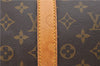 Auth Louis Vuitton Monogram Keepall Bandouliere 55 Boston Bag M41414 LV 7012D