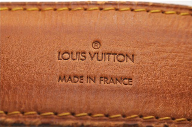 Auth Louis Vuitton Monogram Keepall Bandouliere 55 Boston Bag M41414 LV 7012D