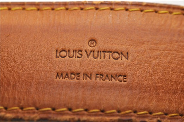 Auth Louis Vuitton Monogram Keepall Bandouliere 55 Boston Bag M41414 LV 7012D