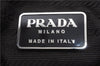 Authentic PRADA Sports Canapa Canvas Leather Hand Bag Purse B8798 Brown 7014C