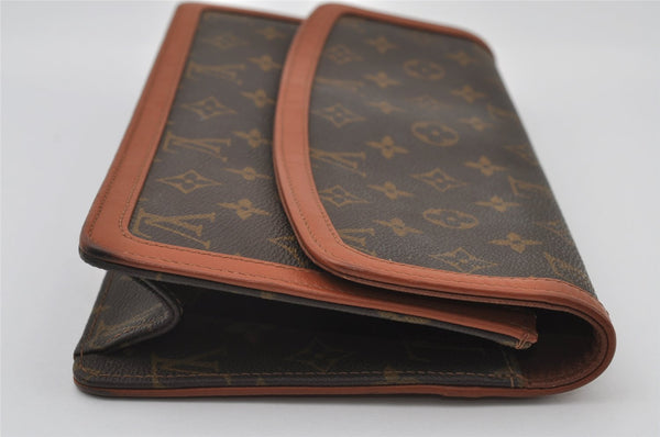 Authentic Louis Vuitton Monogram Pochette Dame GM M51810 Clutch Hand Bag 7016I