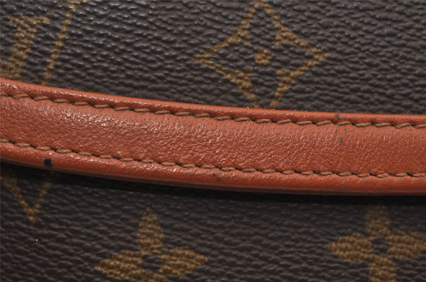 Authentic Louis Vuitton Monogram Pochette Dame GM M51810 Clutch Hand Bag 7016I