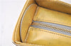 Authentic LOUIS VUITTON Vernis Columbus Shoulder Tote Bag Yellow M91028 LV 7017C