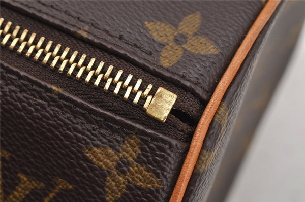 Authentic Louis Vuitton Monogram Papillon 30 Hand Bag M51385 LV 7017I