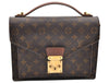 Authentic Louis Vuitton Monogram Monceau 2Way Shoulder Hand Bag M51185 LV 7020I