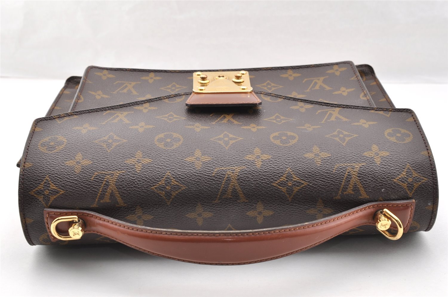 Authentic Louis Vuitton Monogram Monceau 2Way Shoulder Hand Bag M51185 LV 7020I