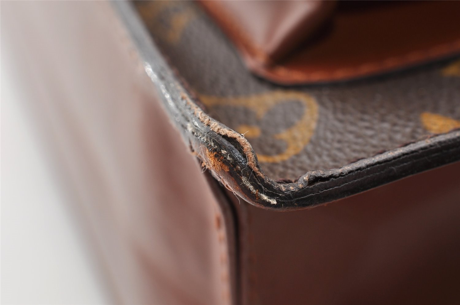 Authentic Louis Vuitton Monogram Monceau 2Way Shoulder Hand Bag M51185 LV 7020I