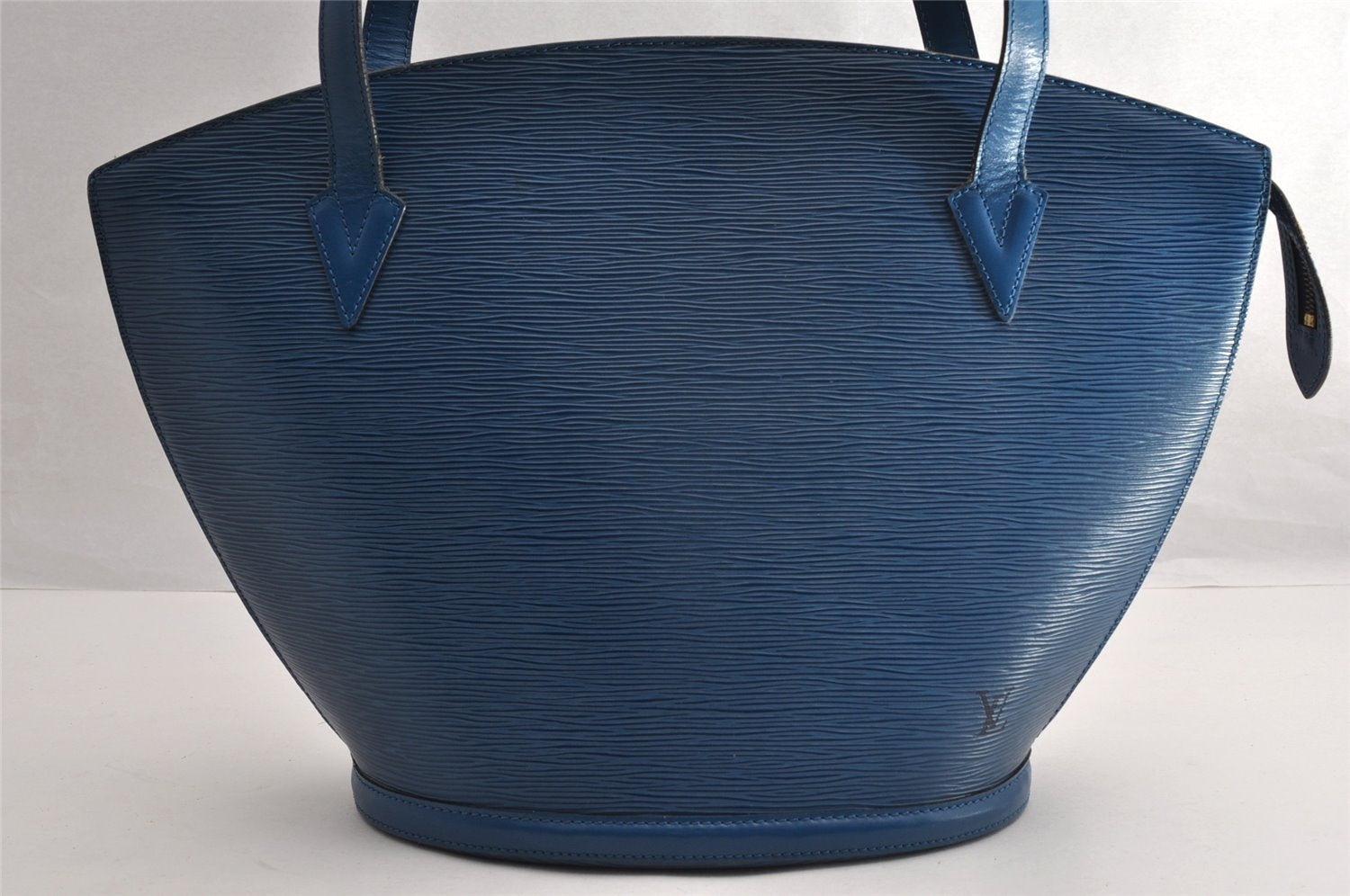 Auth Louis Vuitton Epi Saint Jacques Shopping Shoulder Bag Blue M52265 LV 7021I