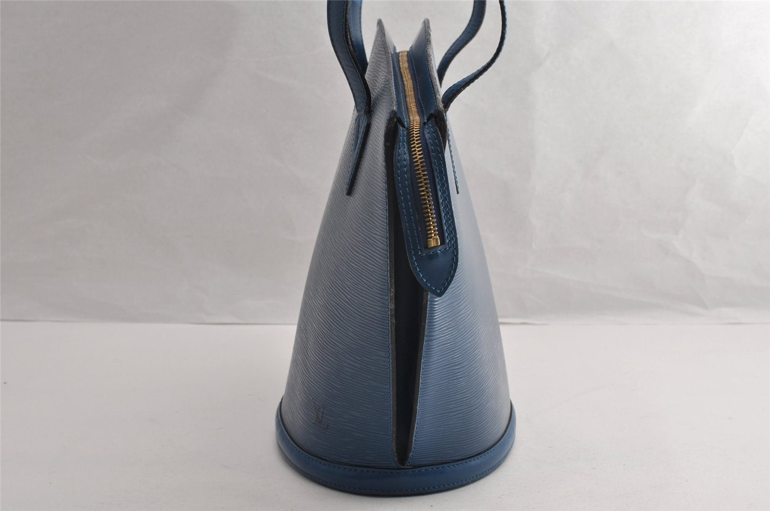 Auth Louis Vuitton Epi Saint Jacques Shopping Shoulder Bag Blue M52265 LV 7021I