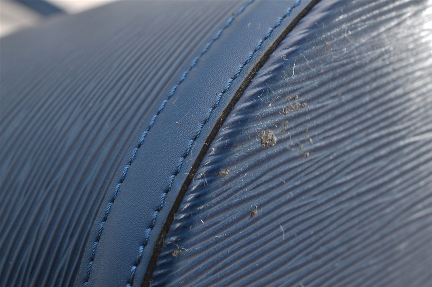 Auth Louis Vuitton Epi Saint Jacques Shopping Shoulder Bag Blue M52265 LV 7021I