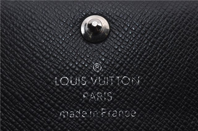 Authentic LOUIS VUITTON Damier Graphite Multicles 6 Key Case M62662 LV 7025C