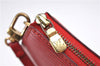 Authentic Louis Vuitton Epi Pochette Accessoires Pouch Red M52947 LV 7025D