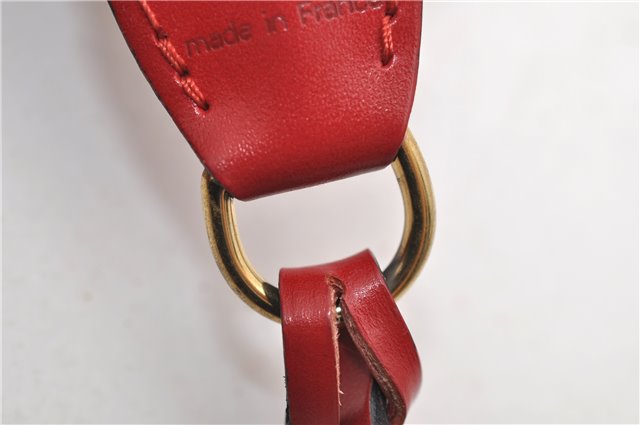 Authentic Louis Vuitton Epi Pochette Accessoires Pouch Red M52947 LV 7025D