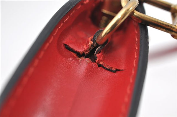 Authentic Louis Vuitton Epi Pochette Accessoires Pouch Red M52947 LV 7025D