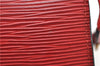 Authentic Louis Vuitton Epi Pochette Accessoires Pouch Red M52947 LV 7025D