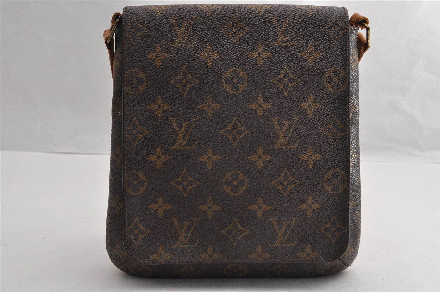 Auth Louis Vuitton Monogram Musette Salsa M51387 Long Shoulder Cross Bag 7026I