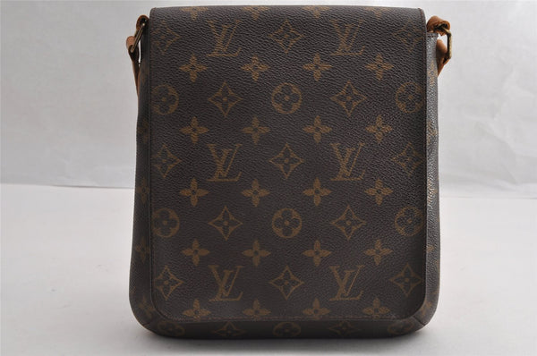 Auth Louis Vuitton Monogram Musette Salsa M51387 Long Shoulder Cross Bag 7026I