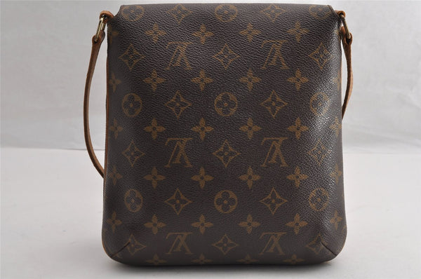 Auth Louis Vuitton Monogram Musette Salsa M51387 Long Shoulder Cross Bag 7026I