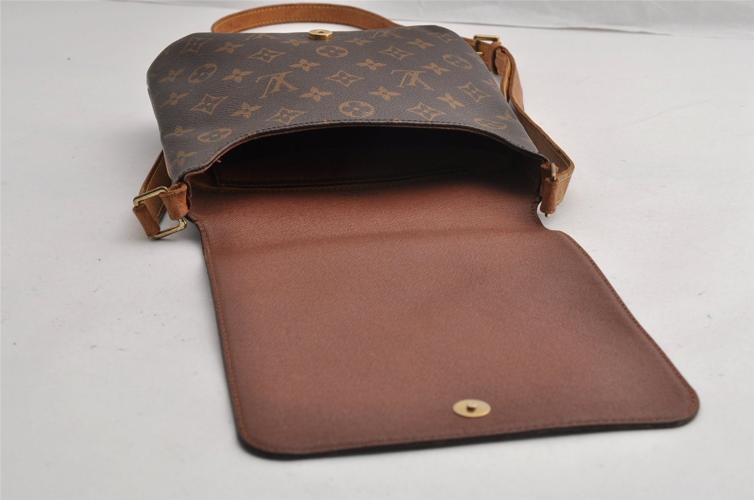 Auth Louis Vuitton Monogram Musette Salsa M51387 Long Shoulder Cross Bag 7026I