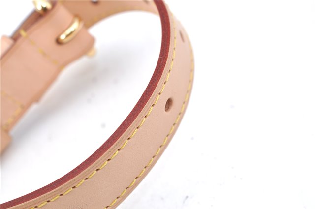 Authentic Louis Vuitton Leather Shoulder Strap Beige 17.3-29.5