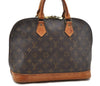 Authentic LOUIS VUITTON Monogram Alma Hand Bag Purse M51130 LV 7027C